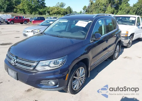 2016 Volkswagen Tiguan Se from USA, damaged, VIN WVGBV7AX9GW573691